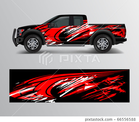 Truck and car graphic background wrap and vinyl Truck and car graphic background wrap and vinyl 66556588