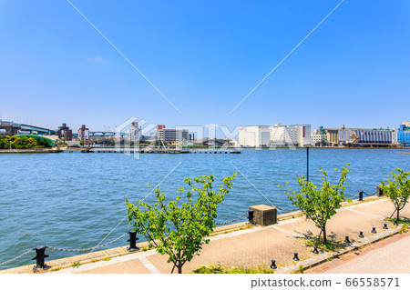 博多碼頭至須崎碼頭[福岡縣福岡市博多區] 66558571