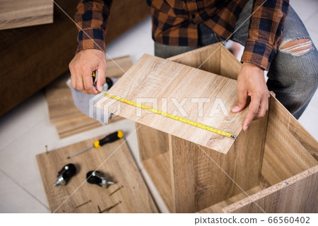 Assembling new furniture 66560402