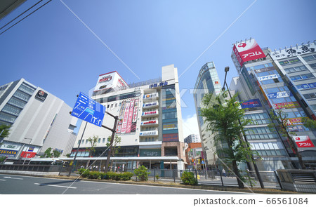 日本的川崎城市景觀，可俯瞰川崎站前的川崎Mores 66561084