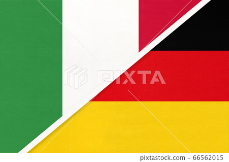 Italy and Germany, symbol of two national flags Italy and Germany, symbol of two national flags 66562015