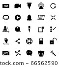 Live stream hd button icons 66562590