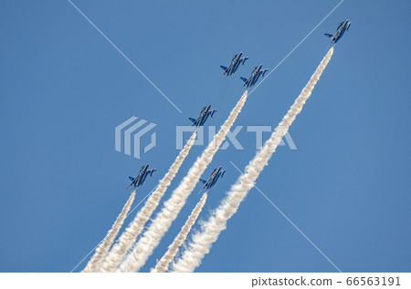 May 29, 2020 Blue Impulse over Tokyo 66563191