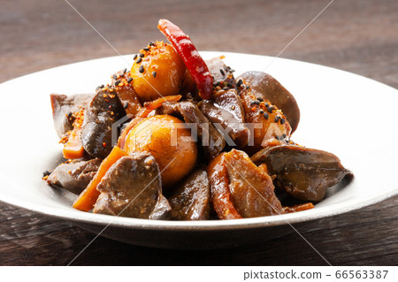 Stewed chicken 66563387