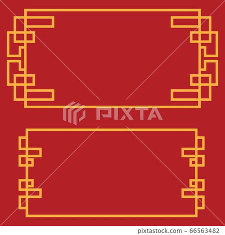 Chinese border Vector illustration design 66563482