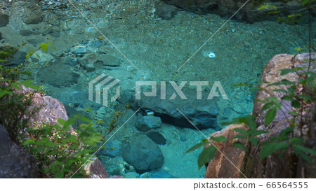 Kumagafuchi, the stream of the Atera Valley Kumagafuchi, the stream of the Atera Valley 66564555