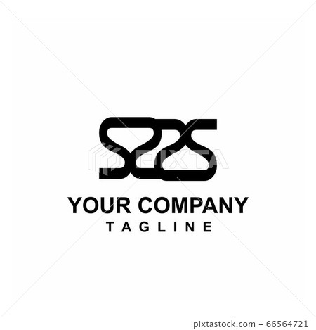 S22S, SZZS, SNS initials geometrical logo and S22S, SZZS, SNS initials geometrical logo and 66564721