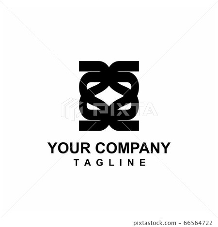 XOX, YOY, OX ornamental initials geometrical logo XOX, YOY, OX ornamental initials geometrical logo 66564722