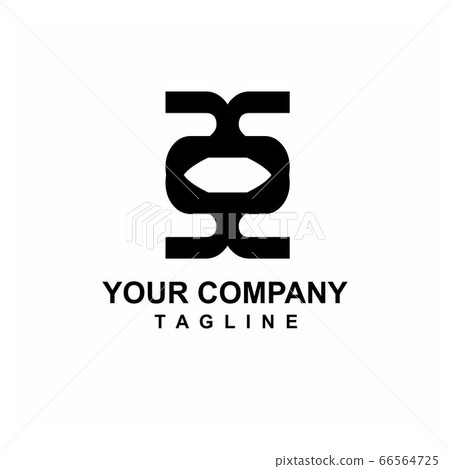 XOX, TOT, OTT eye shape initials geometrical logo XOX, TOT, OTT eye shape initials geometrical logo 66564725