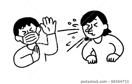 Sneezing plain clothes women and hated mask plain clothes men (simple) Sneezing plain clothes women and hated mask plain clothes men (simple) 66564733
