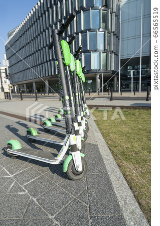 Electric scooters sharing in Warsaw Electric scooters sharing in Warsaw 66565519