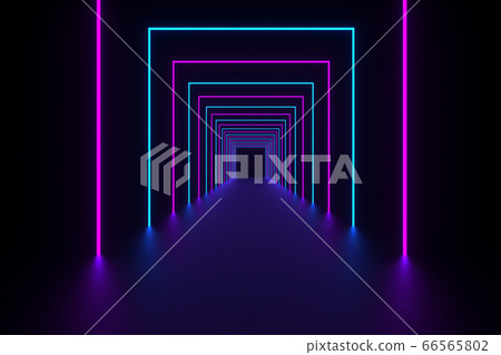 sci-fi effect, virtual space 66565802