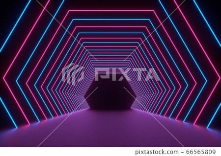 sci-fi effect, virtual space 66565809