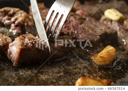 Thick steak cut scene 66567814
