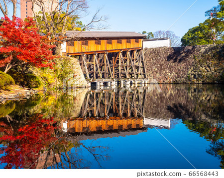 Bridge corridor of Wakayama castle Bridge corridor of Wakayama castle 66568443