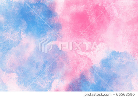 Abstract pastel watercolor background - Blue watercolor painted Abstract pastel watercolor background - Blue watercolor painted 66568590