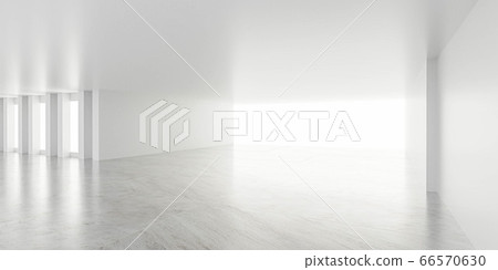 Empty white business office space room loft interior 3d rendering illustration sunny lighting with empty blank copyspace to add your content Empty white business office space room loft interior 3d rendering illustration sunny lighting with empty blank copyspace to add your content 66570630