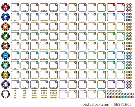 Game/icon/attribute/frame/metal/A/white background Game/icon/attribute/frame/metal/A/white background 66571663