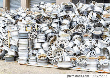Scrap factory aluminum wheels 66575433
