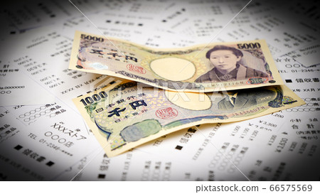 Household account management receipt and money settlement image 66575569