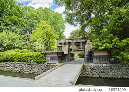 Shiroishi castle samurai house street Shiroishi city 66575693