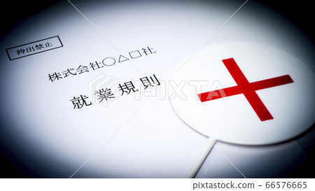 Company's employment rules x plate Company's employment rules x plate 66576665