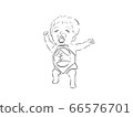 Pen illustration boy 66576701