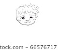 Pen illustration boy 66576717