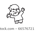 Pen illustration boy 66576721