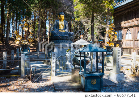 Minobu Mountain Kuonji and Okunoin Shikaku, Shaka Statue (Minobu Town, Minamikoma District, Yamanashi Prefecture) March 2020 66577141