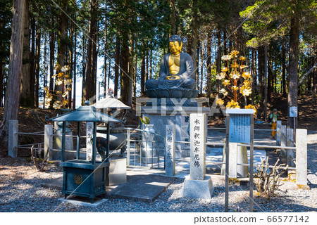 Minobu Mountain Kuonji and Okunoin Shikaku, Shaka Statue (Minobu Town, Minamikoma District, Yamanashi Prefecture) March 2020 66577142