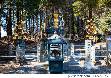 Minobu Mountain Kuonji and Okunoin Shikaku, Shaka Statue (Minobu Town, Minamikoma District, Yamanashi Prefecture) March 2020 Minobu Mountain Kuonji and Okunoin Shikaku, Shaka Statue (Minobu Town, Minamikoma District, Yamanashi Prefecture) March 2020 66577147