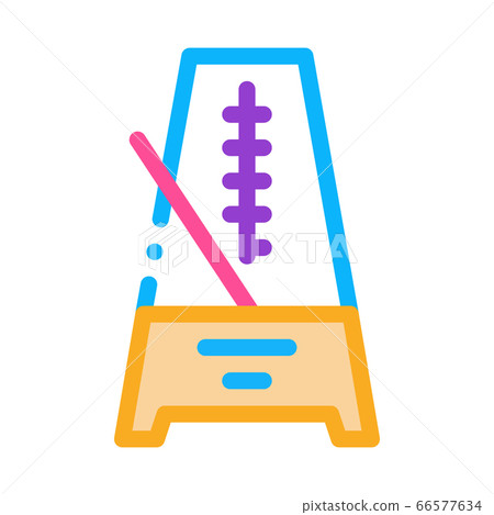 rhythm metronome icon vector outline illustration rhythm metronome icon vector outline illustration 66577634