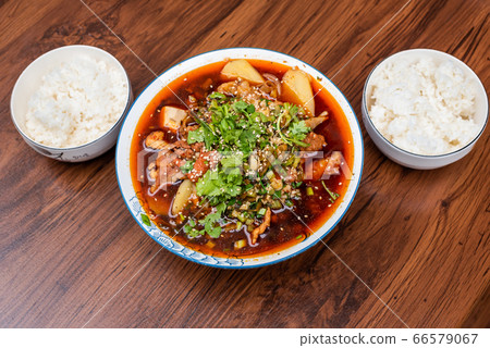 MaoCai sichuan food dish in a bowl 66579067