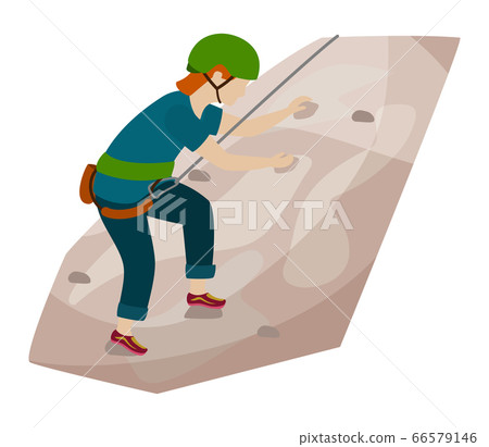 Kids climbing vector climber children character climbs rock mountain wall or mountainous cliff illustration mountaineering set of child in extreme sport mountaineer isolated on white background Kids climbing vector climber children character climbs rock mountain wall or mountainous cliff illustration mountaineering set of child in extreme sport mountaineer isolated on white background 66579146