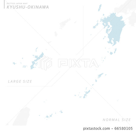 日本九州/沖繩地圖點地圖普通版地圖 日本九州/沖繩地圖點地圖普通版地圖 66580105