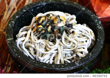 蕎麥兒子卡爾古克，卡爾古克，麵條，韓國食品，烹飪，K食物，K食物，韓國食物，膳食， 66580742