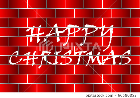 Happy christmas - white and red Happy christmas - white and red 66580852