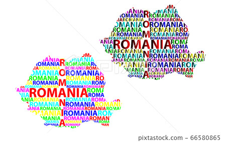 Map of Romania - vector illustration Map of Romania - vector illustration 66580865
