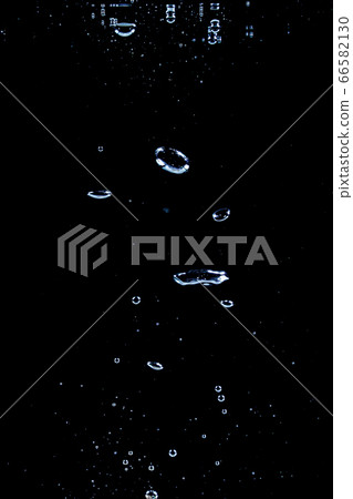 water bubbles isolated on black 66582130