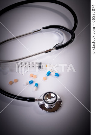 [Poor image of syringe and vaccine development] 66583874