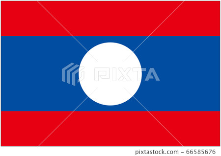 老撾國旗 66585676