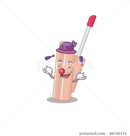 A Lip tint cartoon design style succeed playing juggling 66590155