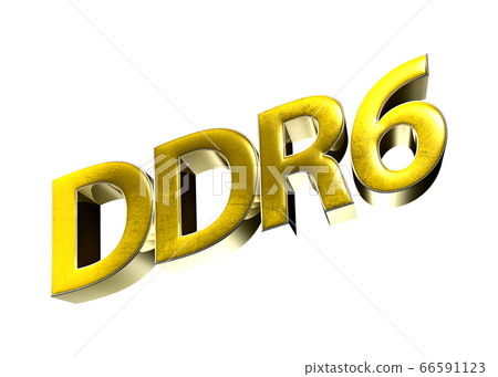 DDR6 gold 3d. DDR6 gold 3d. 66591123