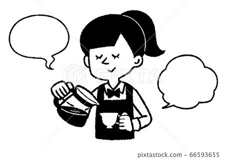 Cafe clerk balloon set 2 66593655