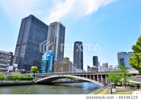 大阪中之島公園和天神橋 66596129