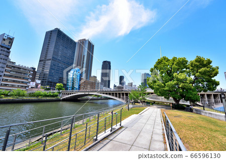 大阪中之島公園和天神橋 66596130