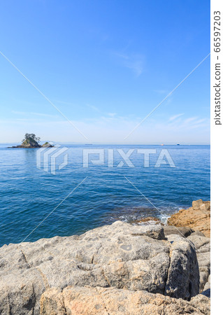 Matsushima seen from Kiyomasa's pillows Shinojima, Aichi Prefecture Matsushima seen from Kiyomasa's pillows Shinojima, Aichi Prefecture 66597203