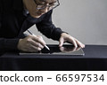 Smart digital screen technology concept 66597534