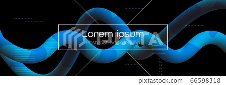 Minimal abstract 3 D liquid or fluid shapes, dark color gradient background for layout, banner, poster, template, flyer Minimal abstract 3 D liquid or fluid shapes, dark color gradient background for layout, banner, poster, template, flyer 66598318